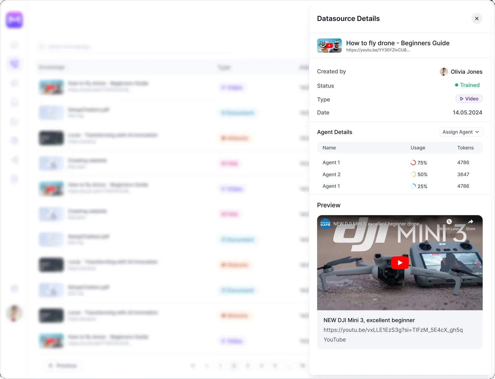 Data source detail